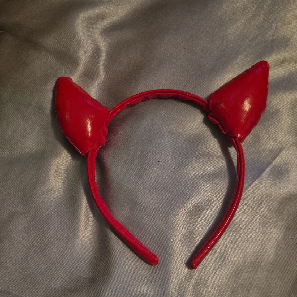 Red Devil Ear Headband